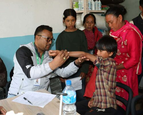 मेलम्चीमा शारीरिक अपाङ्गता परीक्षण घुम्ती शिविर सम्पन्न, ७५ भन्दा बढी लाभान्वित